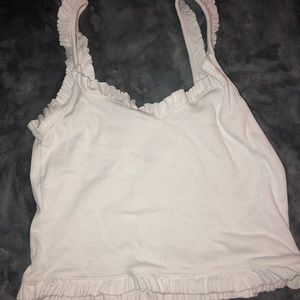 Cute white crop top